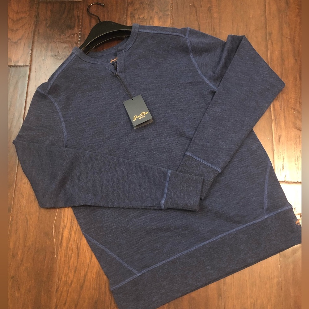Nordstrom GoodMan Brand Men’s Victory V-notch Sweatshirt  Sz Small